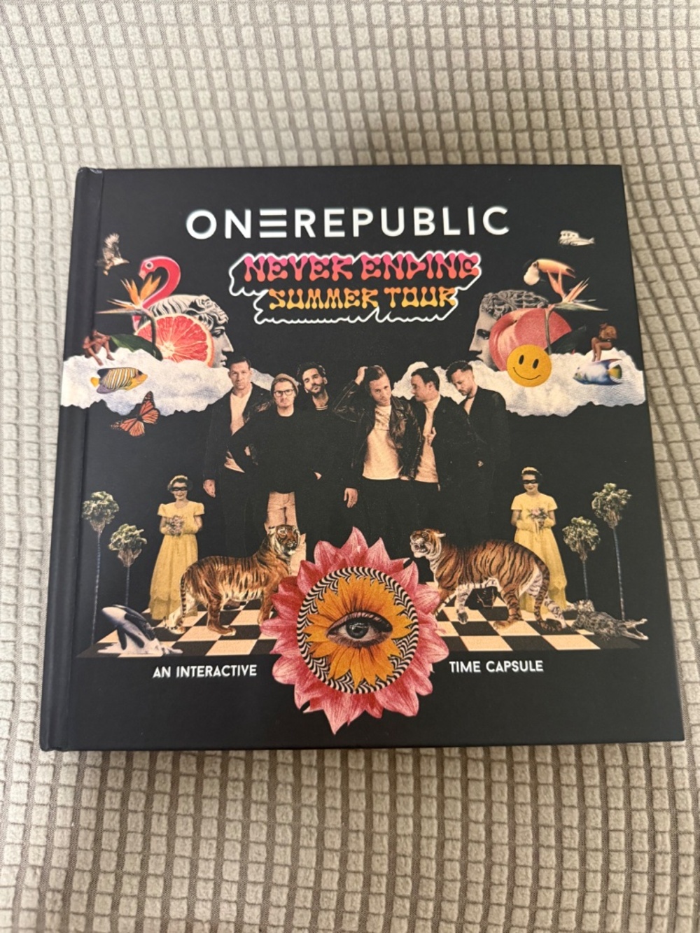 OneRepublic Interactive Autographed Book Never Ending Summer Tour